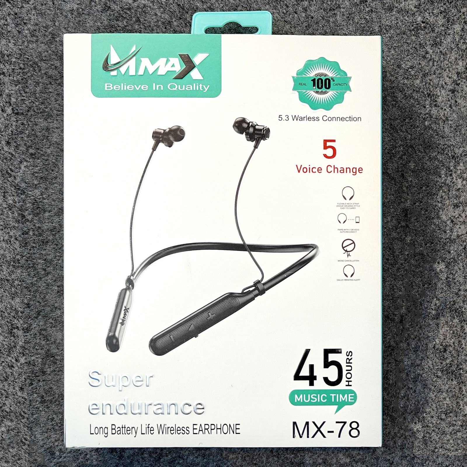 M Max Voice Change Neckband MX 78